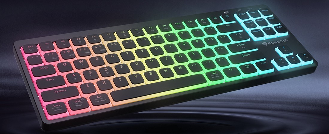 Kompaktní rozměry. Maximální ovládání. Seznamte se s GENESIS Thor 430 TKL