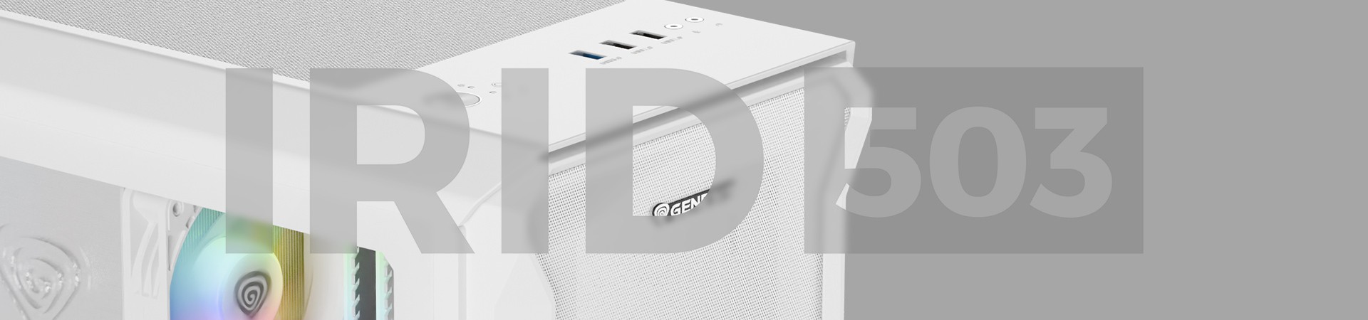 Malá velikost, skvělá funkčnost. Toto je GENESIS Irid 503 ARGB LITE!