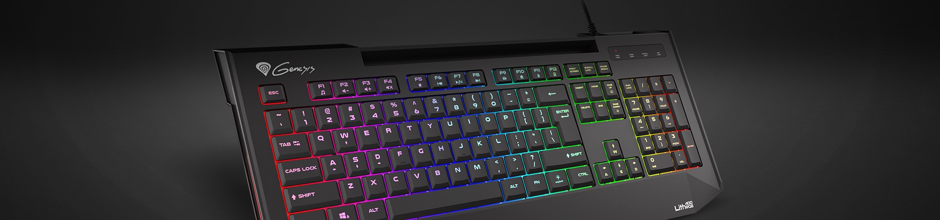 Genesis Lith 400 RGB s doporučením od Video Blog Tech