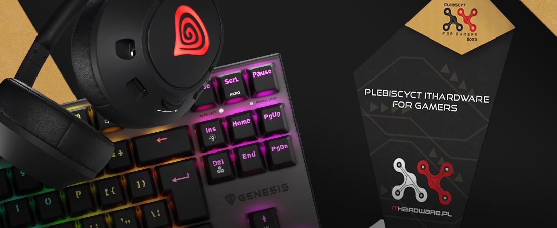 Hlasujte pro produkty Genesis v anketě ITHardware For Gamers 2023!