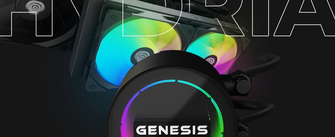 Quiet and cool on your terms. GENESIS Hydria 240/360 premiere