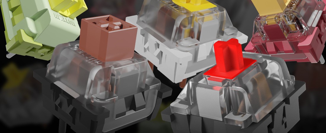 Jak vybrat správné spínače mechanické klávesnice? Průvodce GENESIS