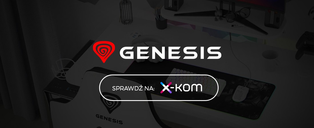 Produkty Genesis od nynějška v nabídce X-kom!