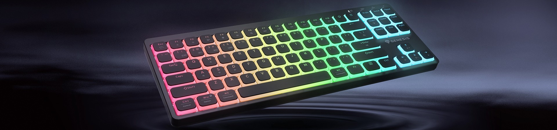 Kompaktní rozměry. Maximální ovládání. Seznamte se s GENESIS Thor 430 TKL