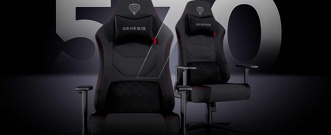 Neomezené pohodlí. Seznamte se s židlí GENESIS Nitro 570