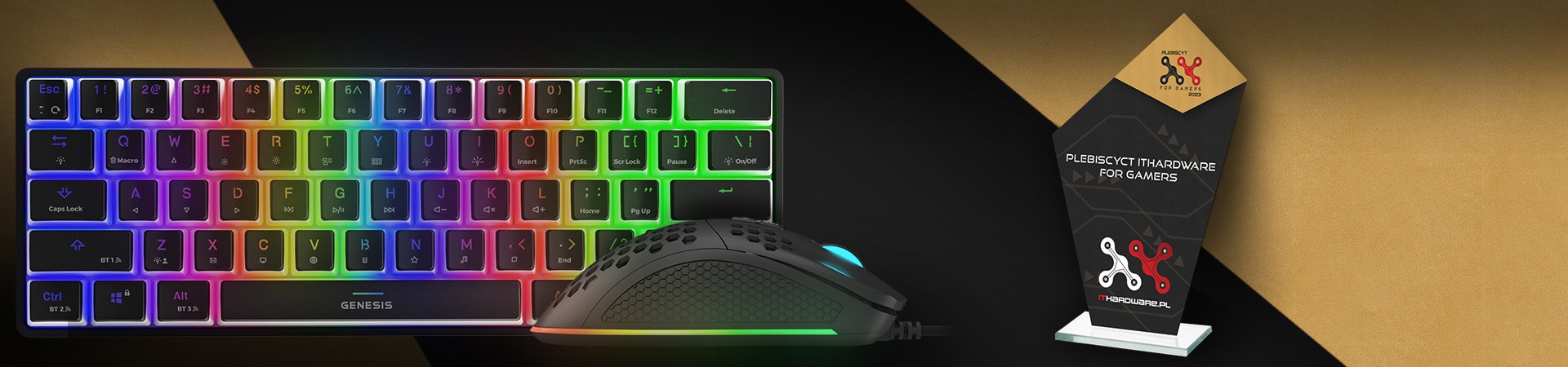 Hlasujte pro produkty Genesis v anketě ITHardware For Gamers 2023!