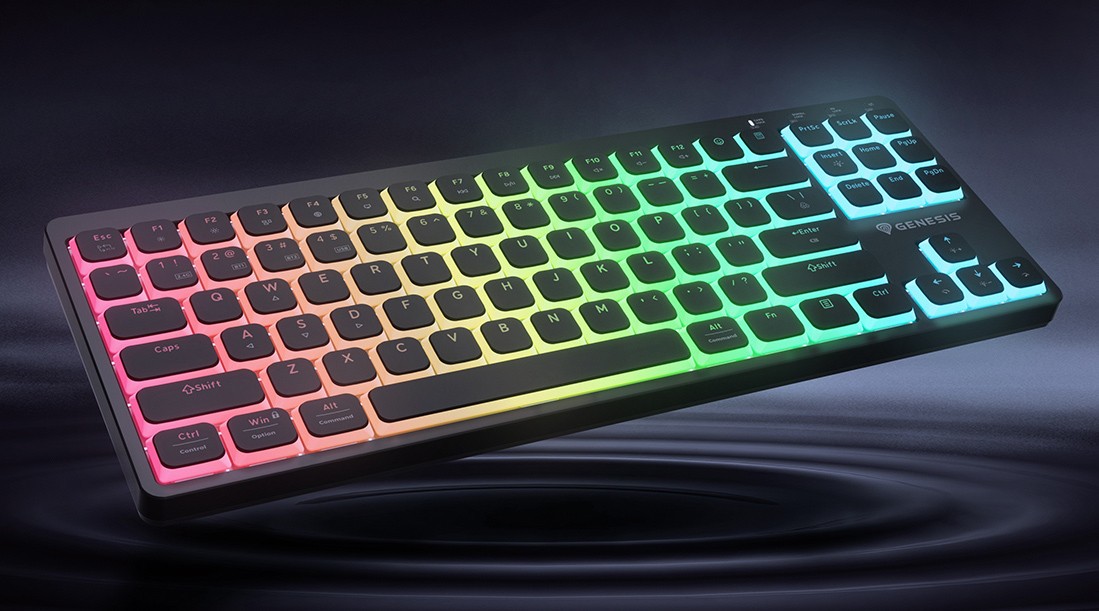 Kompaktní rozměry. Maximální ovládání. Seznamte se s GENESIS Thor 430 TKL