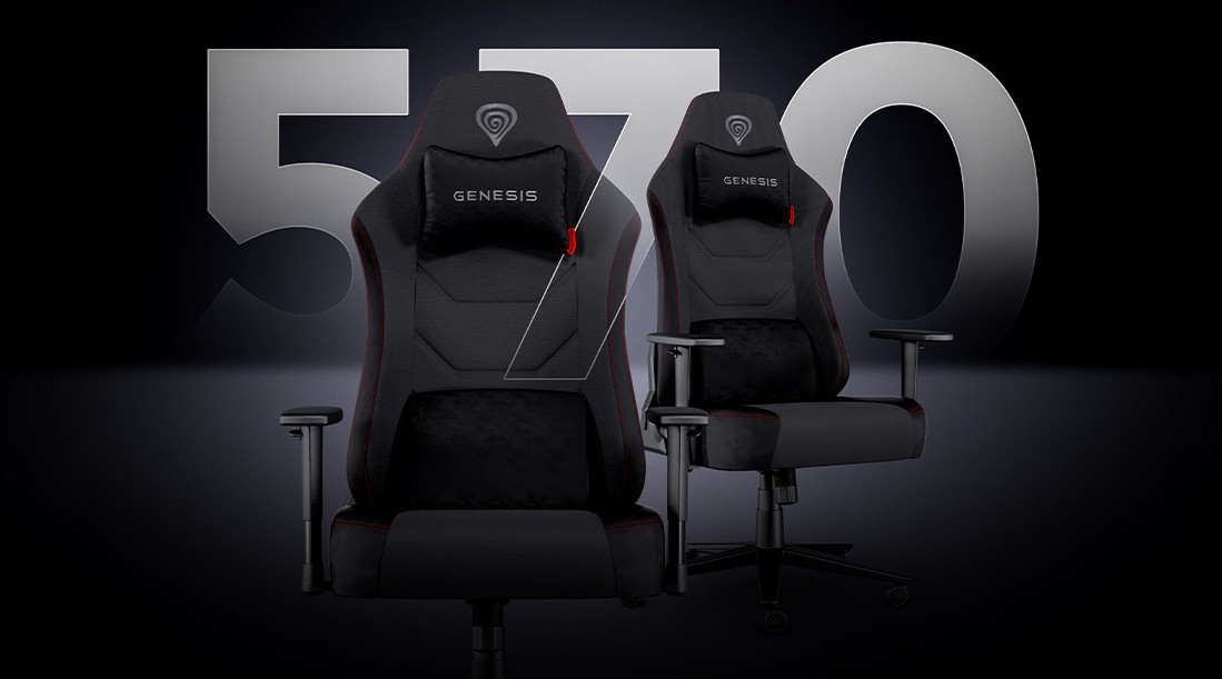 Neomezené pohodlí. Seznamte se s židlí GENESIS Nitro 570