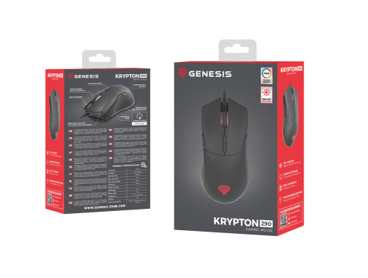 Genesis Krypton 290 Černá