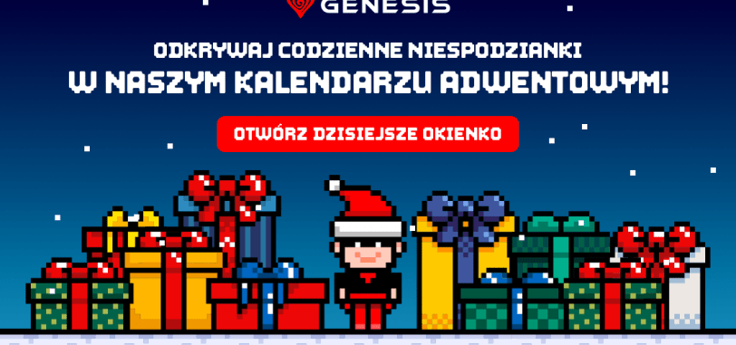 Adventní kalendář GENESIS byl spuštěn!