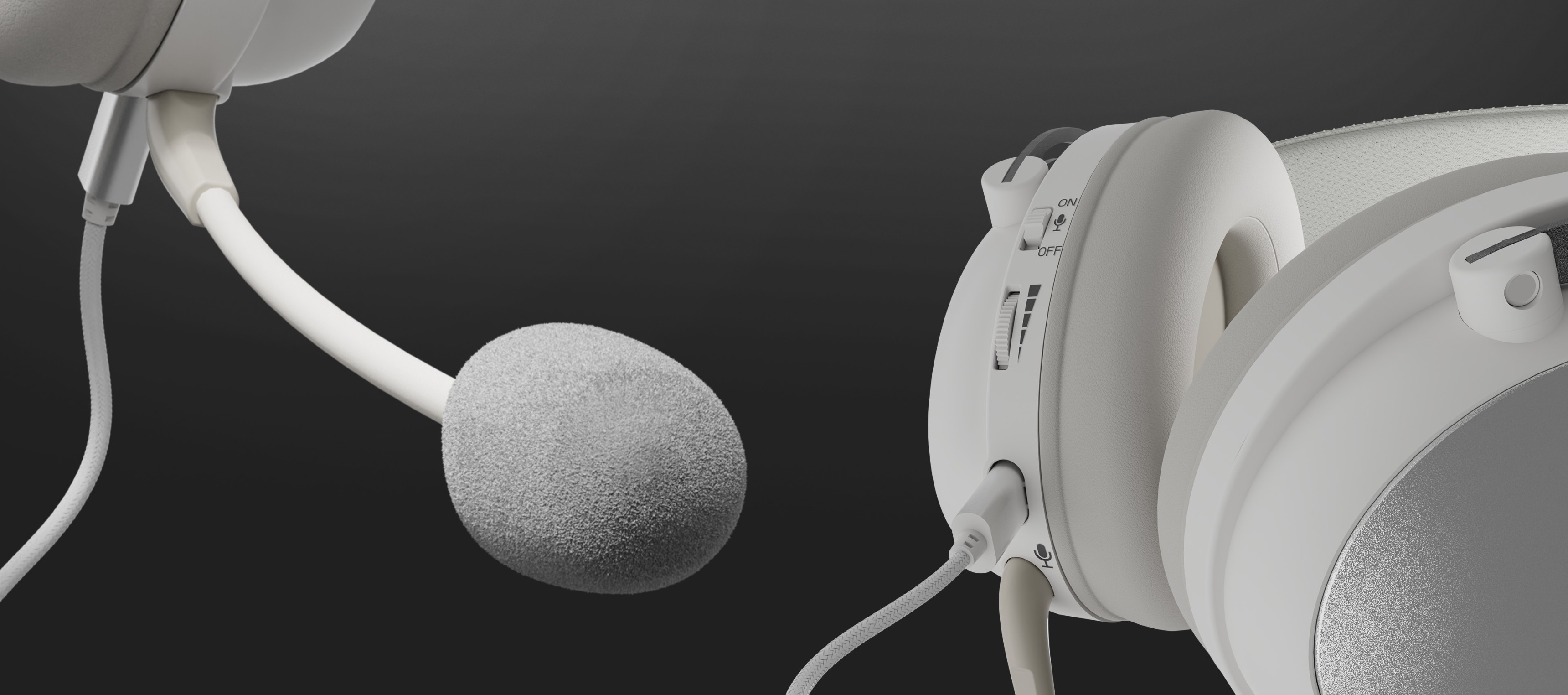 Černá sluchátka přes uši Genesis Toron 301 s mikrofonem, elegantním designem a pohodlnými náušníky
