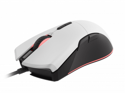 [OUTLET] GAMING MOUSE GENESIS KRYPTON 290 6400DPI RGB BACKLIT WITH SOFTWARE WHITE (POST-TEST)-1