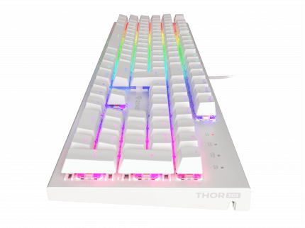 [OUTLET] GAMING KEYBOARD GENESIS THOR 303 US LAYOUT RGB BACKLIGHT BROWN SWITCH WHITE (POST-TEST)-5