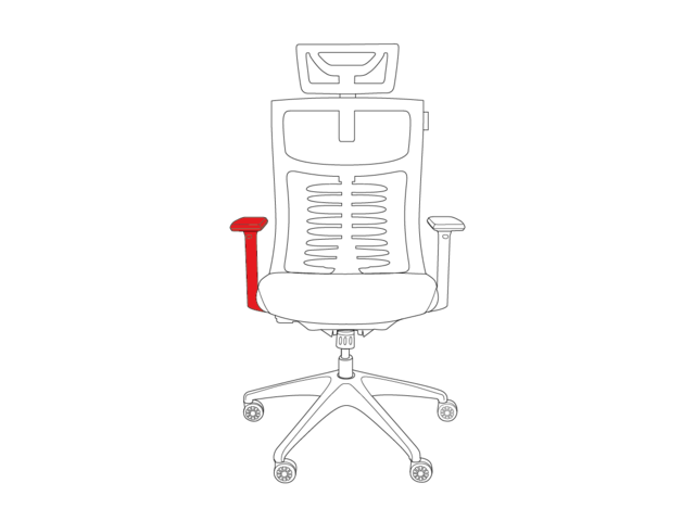 Genesis ARMREST RIGHT Astat 200